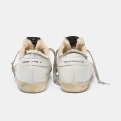 Sneakers Super-Star G35WS590.R73 con struttura doppia in shearling e stella leopardata-5071