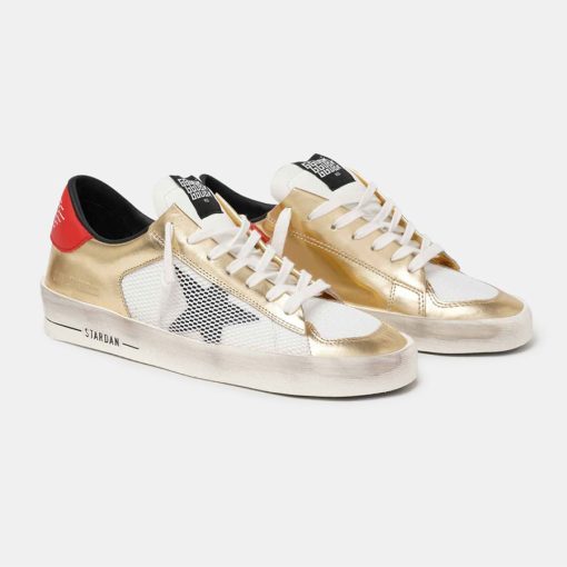 Sneakers Limited Edition Stardan GMF00128.F000910.80674 con inserti dorati-5189