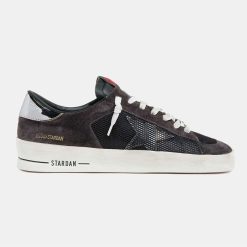 Sneakers Stardan GMF00128.F000558.90203 nere con stella metallizzata-0