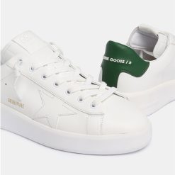 Sneakers Purestar bianche GMF00197.F001474.10361 con talloncino verde-5169