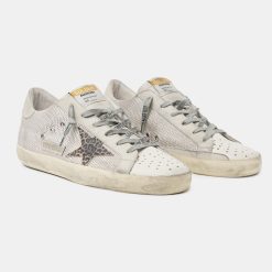 Sneakers Super-Star GWF00101.F001473.81115 in mesh con stella leopardata-5399