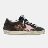 Sneakers Super-Star GWF00103.F000193.80217 con inserti in Jacquard leo e suede con linguetta in cavallino-0