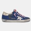 Sneakers Super-Star GMF00101.F000608.80502 in pelle Nabuk blu-0