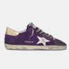 Snekaers Super-Star GMF00101.F001450.45330 viola in suede con talloncino dorato-0