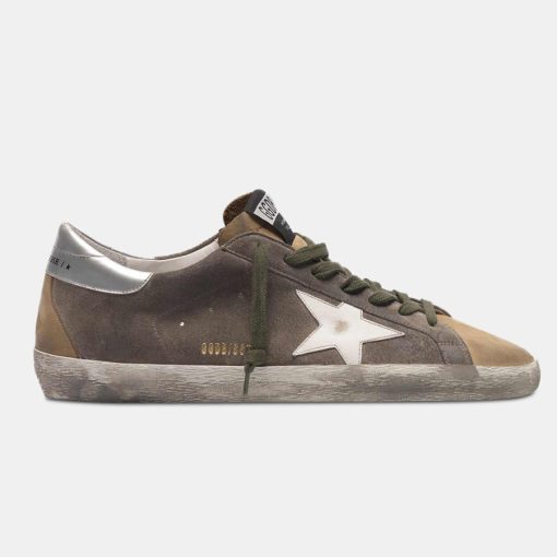 Sneakers Super-Star G36MS590.U42 in suede bicolore con stella bianca-0