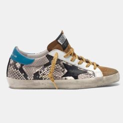 Sneakers Super-Star G35WS590.R77 con in pelle stampa serpente e suede-0