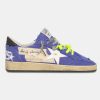 Sneakers Ball Star GMF00117.F001265.50596 Collezione Dream Maker blu in canvas e applicazione laterale-0