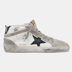 Sneakers Mid Star GMF00122.F001487.10599 bianche e nere-0