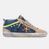 Sneaker Mid Star GMF00122.F000394.80346 in denim e suede con stella in cavallino leopardato-0