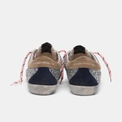 Sneakers Super-Star G35WS590.R44 con tomaia glitter e stella bianca-5616