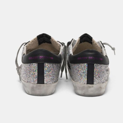 "Sneakers Super-Star G35WS590.R78 con tomaia glitter e stella bianca "-5526