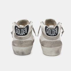 Sneakers Mid Star GMF00122.F001487.10599 bianche e nere-6063