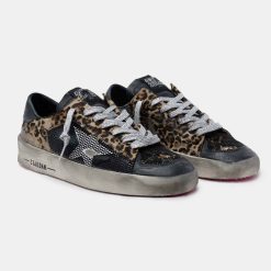 Sneakers Stardan G36WS959.F4 leopardate con suola fucsia-6464