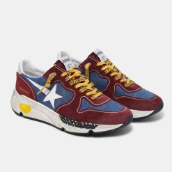 Sneakers Running Sole G36MS963.Q2 bordeaux e blu-6273