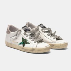 Sneakers Super-Star G35WS590.Q93 con stella leopardata e talloncino stampa serpente-5599