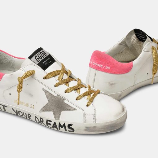 Sneakers Super-Star F35WS590.S32 in pelle con scritta "Paint your dreams"-5521