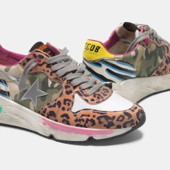 Sneakers Running Sole G36WS963.N7 con tomaia animalier mix-6217