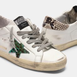 Sneakers Super-Star G35WS590.Q93 con stella leopardata e talloncino stampa serpente-5600